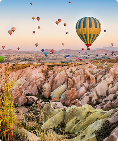 hőlégballon repülés
